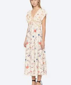 Sea New York Priscilla V-Neck Dress|Women Dresses