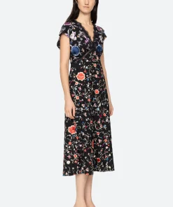 Sea New York Priscilla V-Neck Dress|Women Dresses