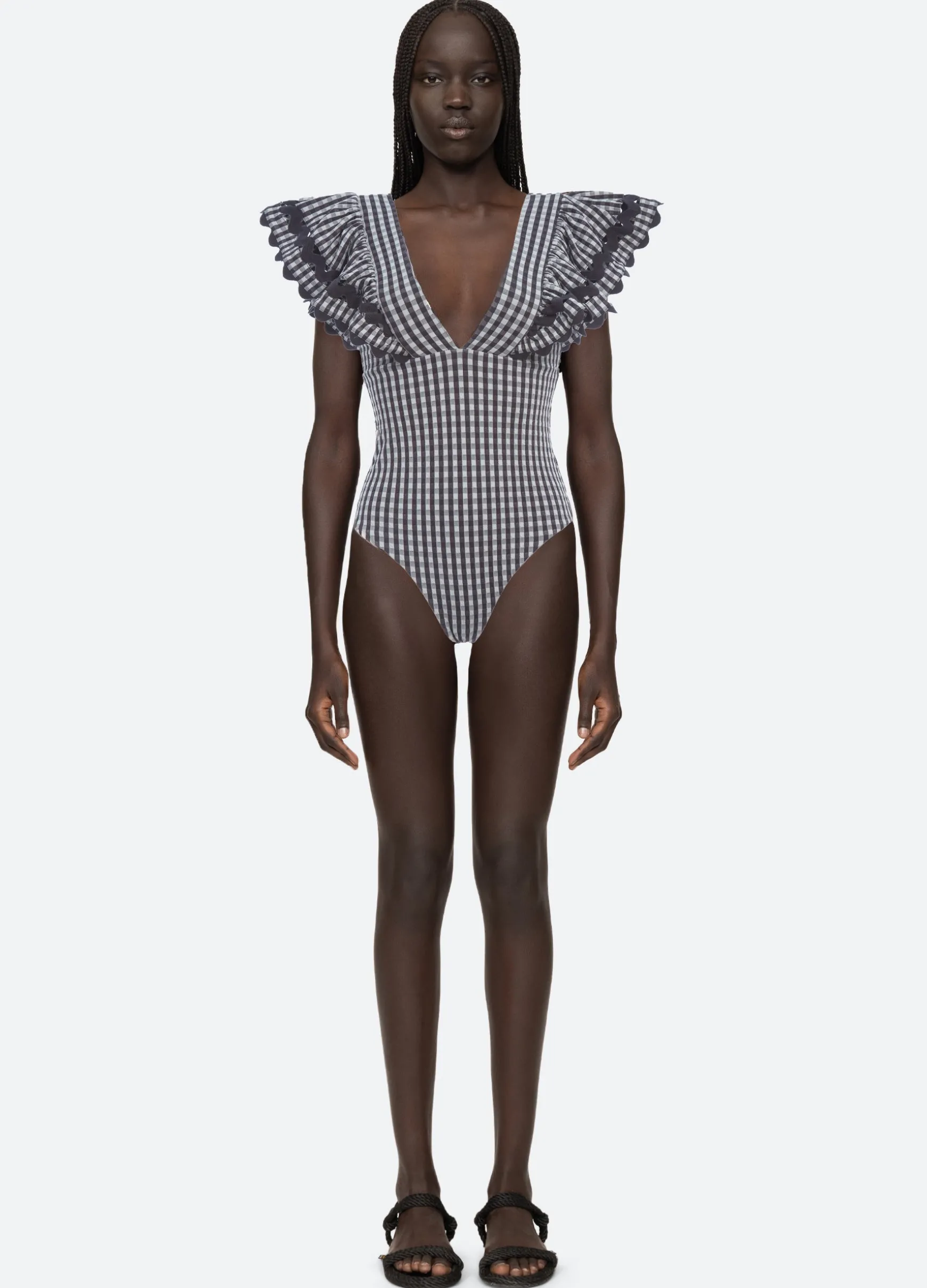 Sea New York Pucker One Piece|Women Swimwear