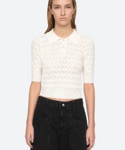 Sea New York Rue Polo Sweater|Women Sweaters|Tops