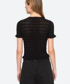 Sea New York Rue S/S Sweater|Women Sweaters|Tops