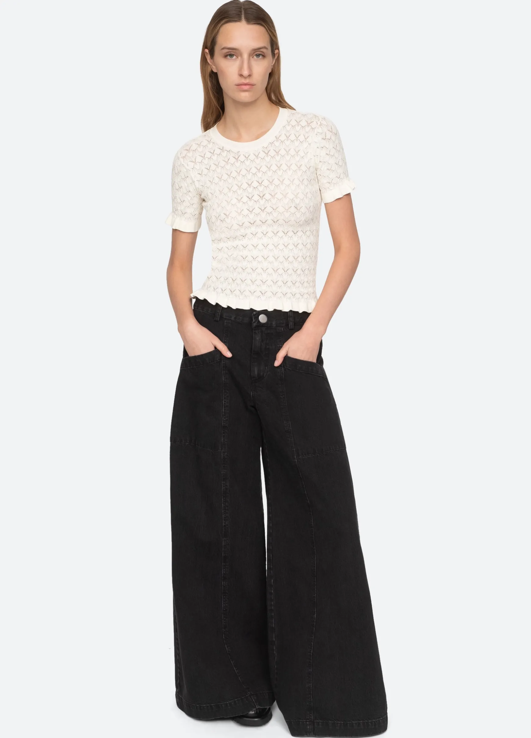 Sea New York Rue S/S Sweater|Women Sweaters|Tops