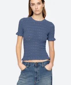 Sea New York Rue S/S Sweater|Women Sweaters|Tops