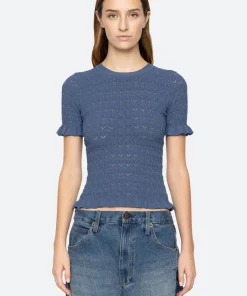 Sea New York Rue S/S Sweater|Women Sweaters|Tops