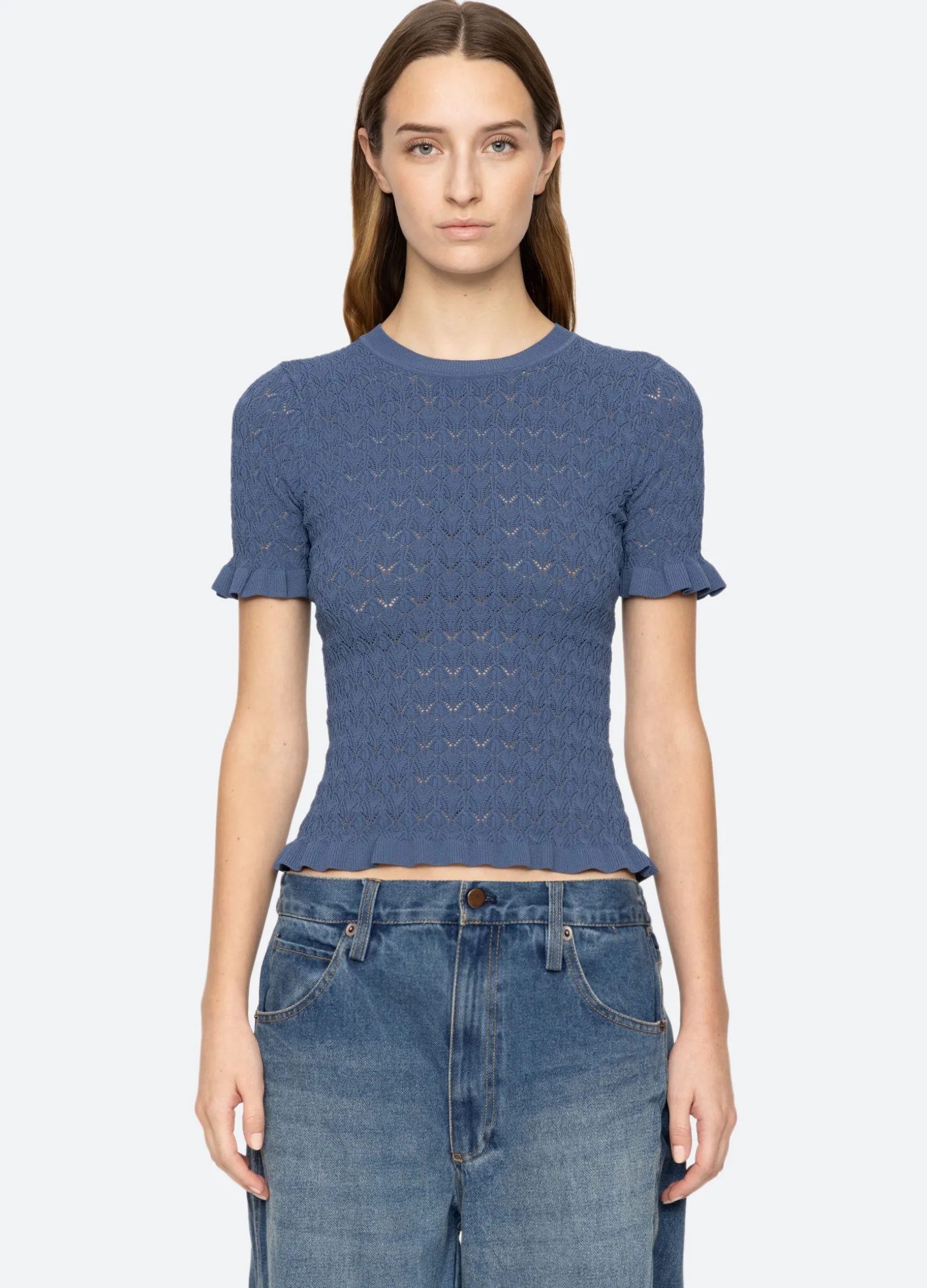 Sea New York Rue S/S Sweater|Women Sweaters|Tops