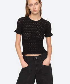 Sea New York Rue S/S Sweater|Women Sweaters|Tops