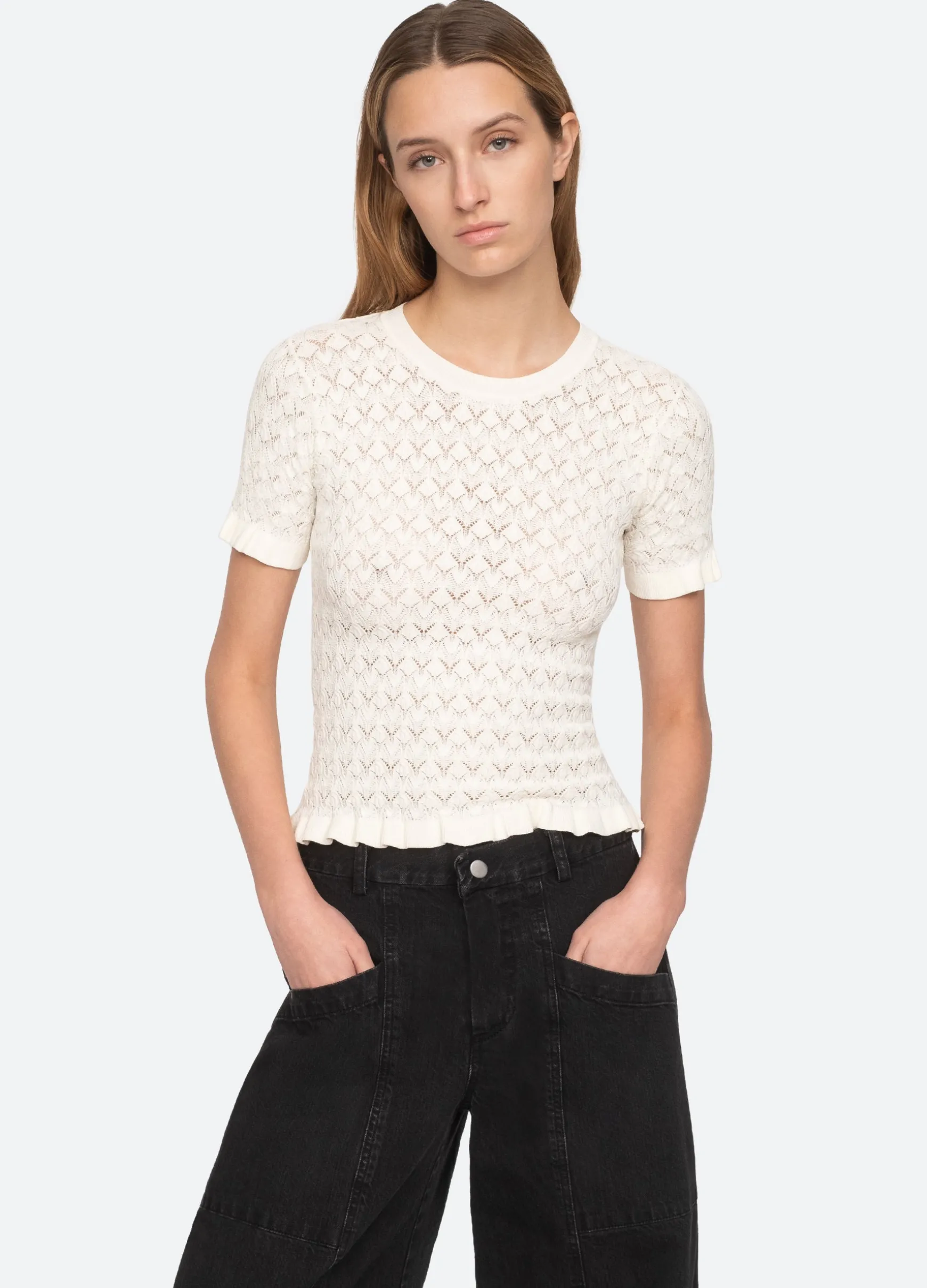Sea New York Rue S/S Sweater|Women Sweaters|Tops