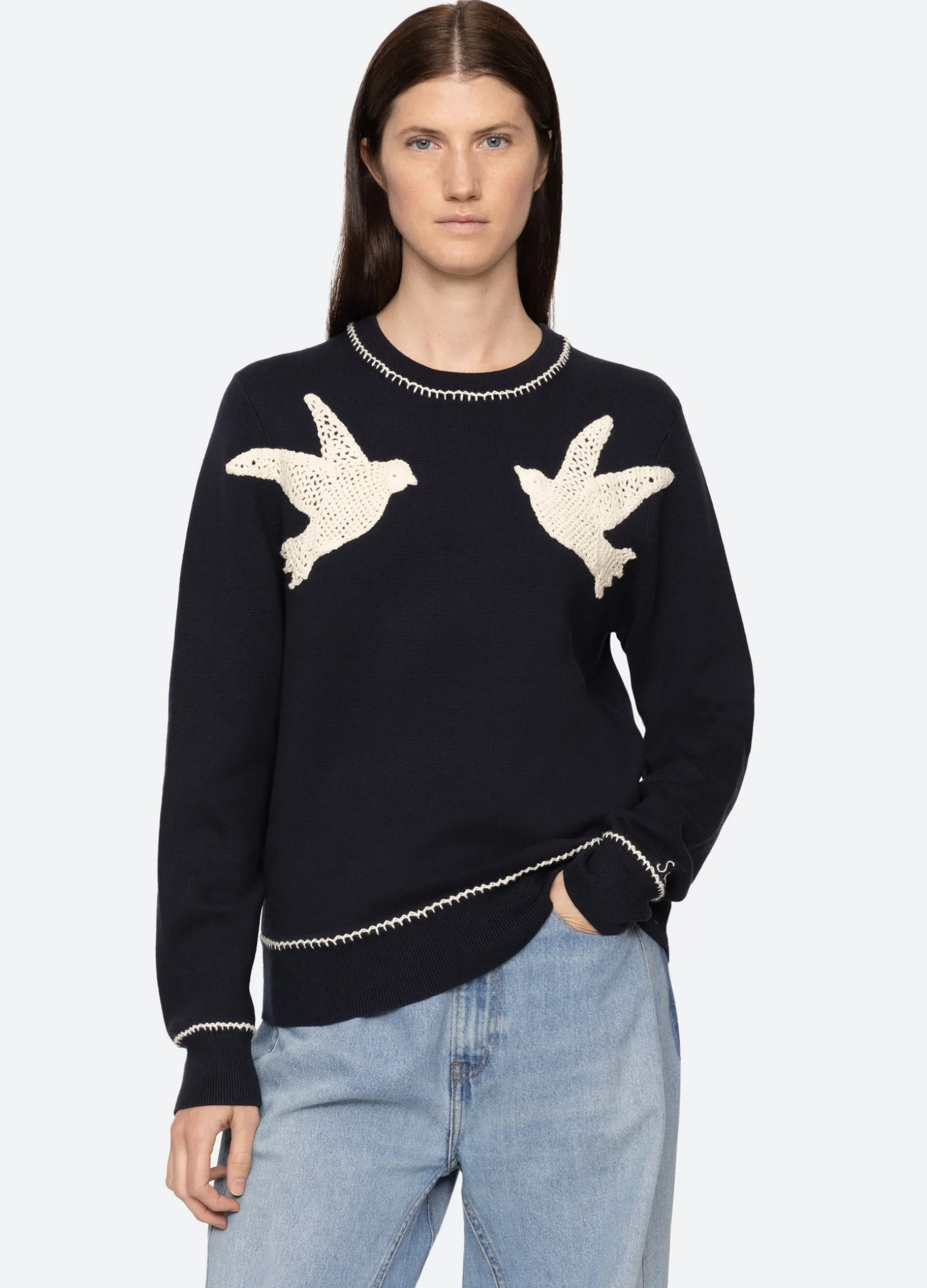 Sea New York Sally Sweater|Women Sweaters|Tops