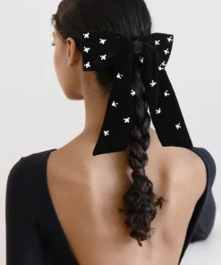 Sea New York Velvet Bow Clip|Women Accessories